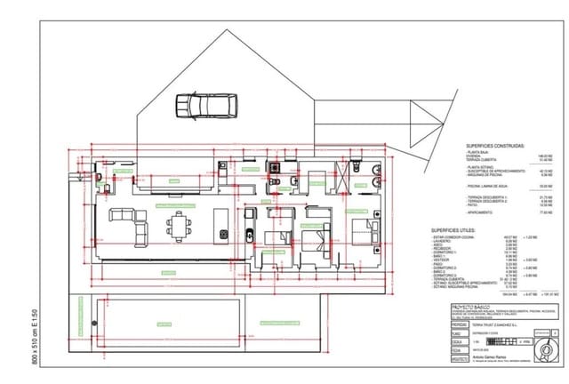 Chalet de 3 habitaciones en Pedreguer en venta con piscina garaje - 710.000 € (Ref: 9727439)