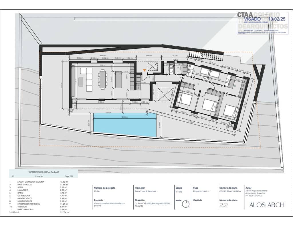 3 sovrum Villa till salu i Monte Solana med pool garage - 733 000 € (Ref: 9731165)