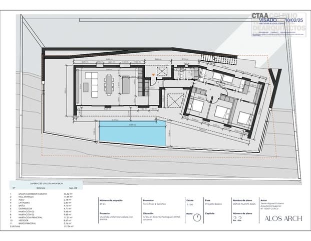 3 sovrum Villa till salu i Monte Solana, Pedreguer med pool garage - 733 000 € (Ref: 9731165)