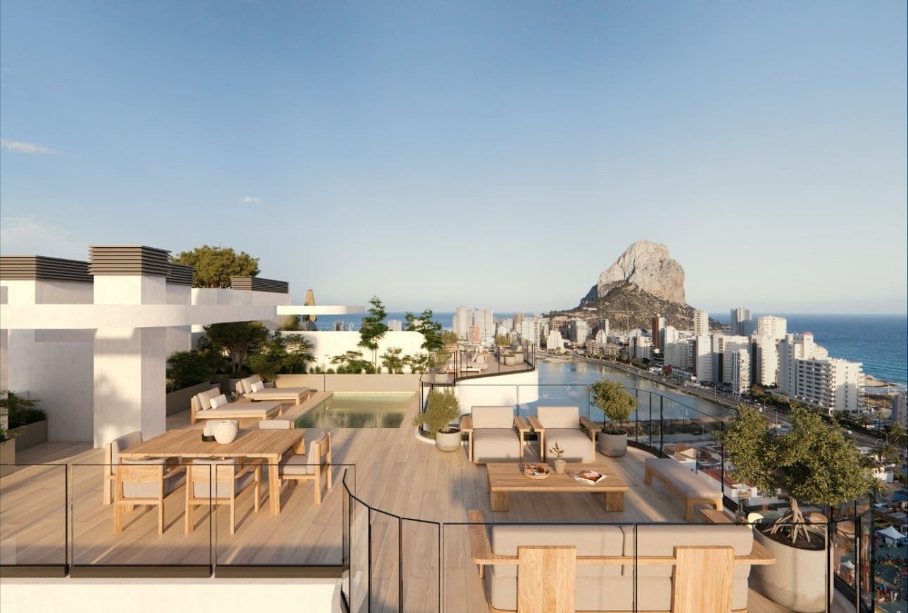 2 soverom Leilighet til salgs i Calpe / Calp med svømmebasseng garasje - € 375 000 (Ref: 9749380)