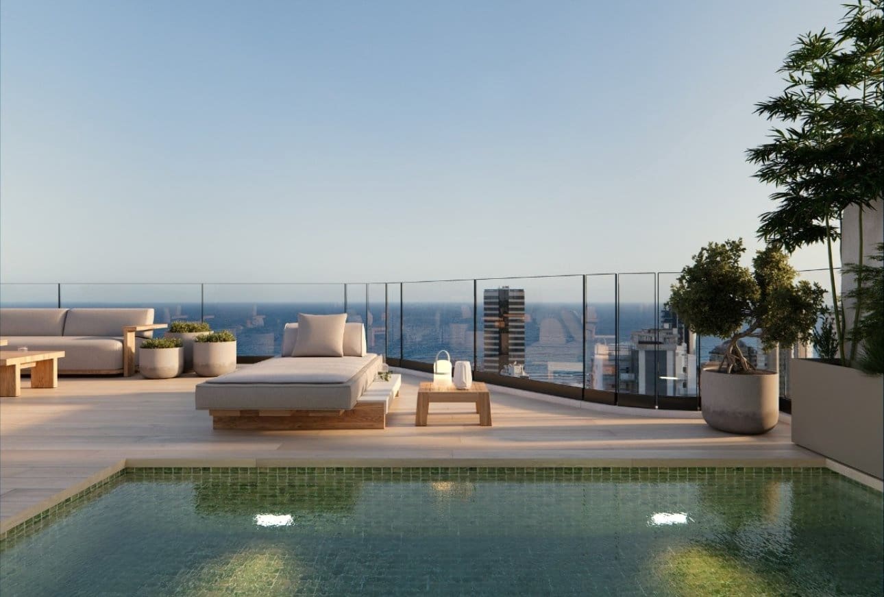 2 soverom Leilighet til salgs i Calpe / Calp med svømmebasseng garasje - € 375 000 (Ref: 9749380)