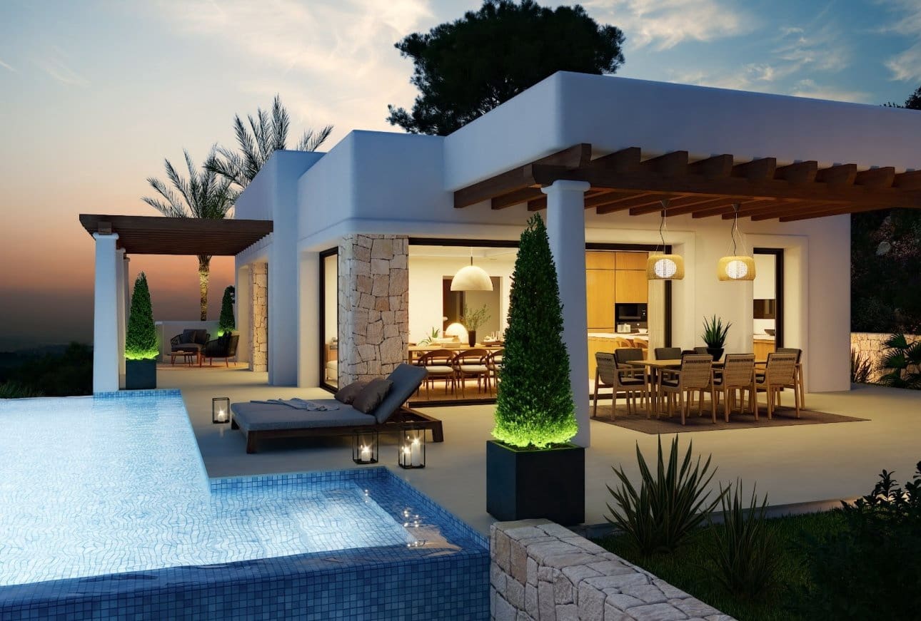 4 quarto Moradia para venda em Moraira com piscina garagem - 1 670 000 € (Ref: 9761440)