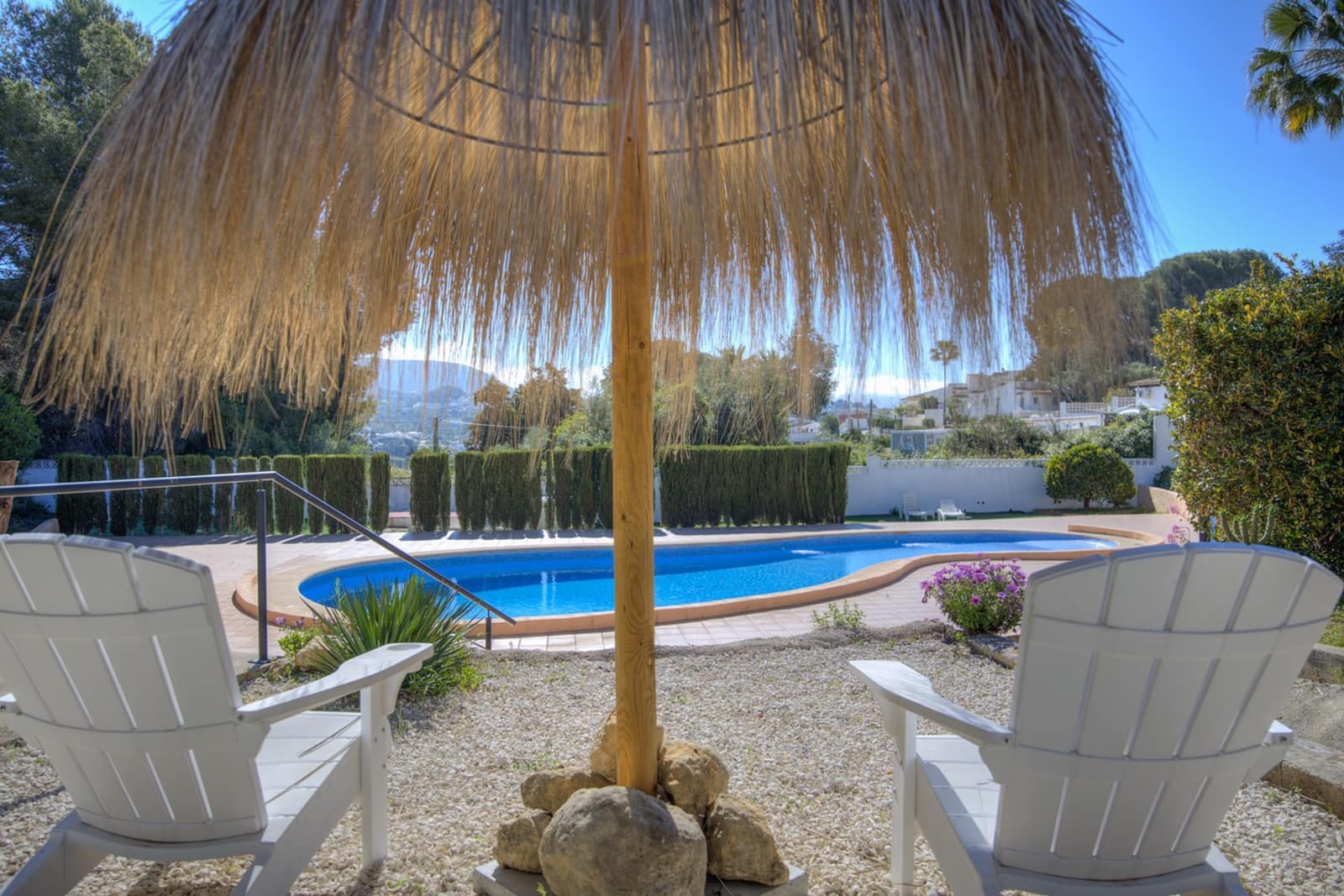 2 camera da letto Bungalow in vendita in Moraira con piscina - 355.000 € (Rif: 9782370)