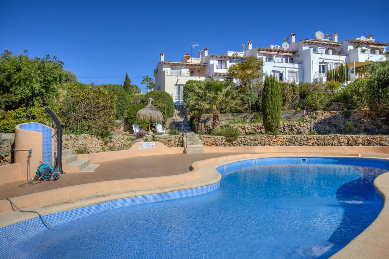 2 camera da letto Bungalow in vendita in Moraira con piscina - 355.000 € (Rif: 9782370)