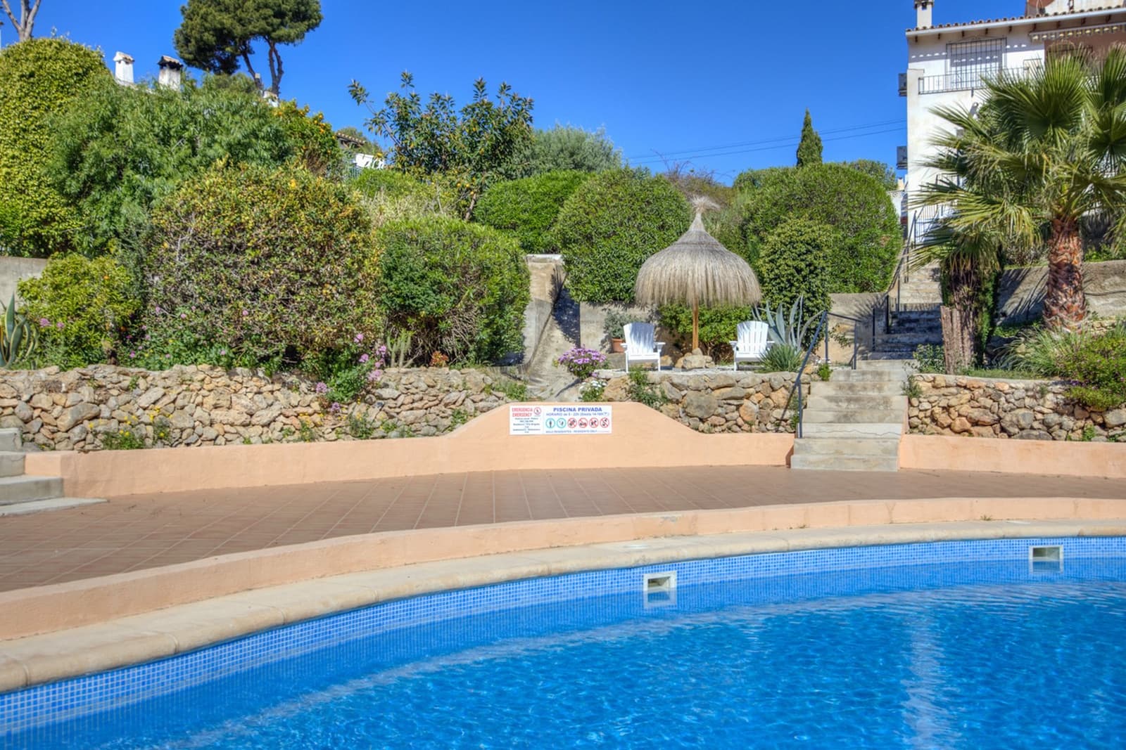 2 camera da letto Bungalow in vendita in Moraira con piscina - 355.000 € (Rif: 9782370)