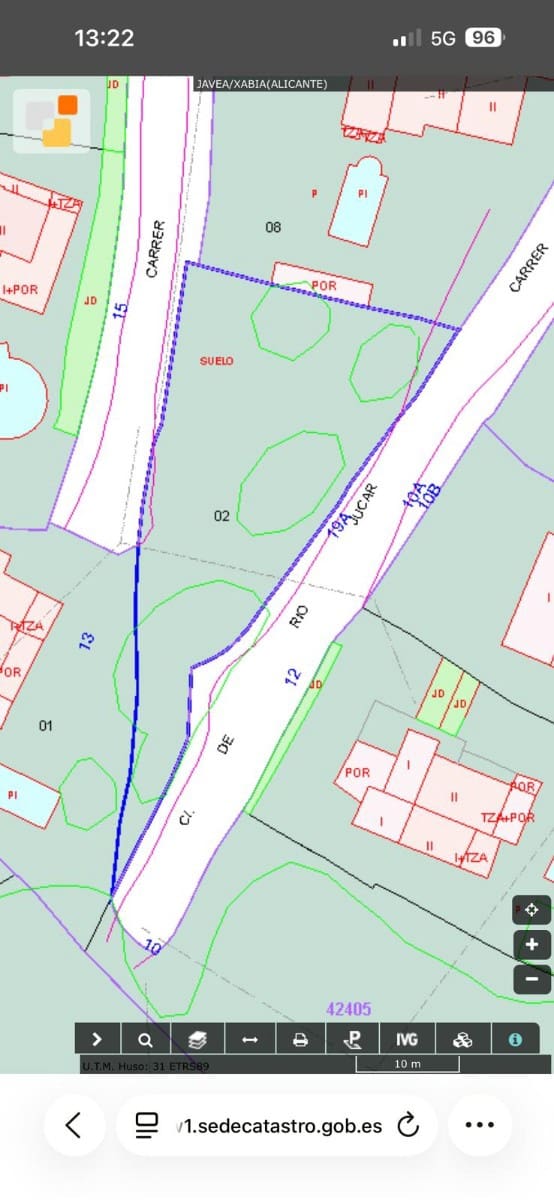 Undeveloped Land for sale in Javea / Xabia - € 285,000 (Ref: 9834299)