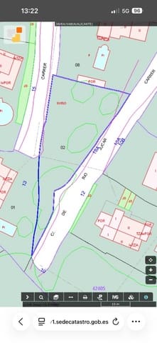 Undeveloped Land for sale in Javea / Xàbia - € 285,000 (Ref: 9834299)