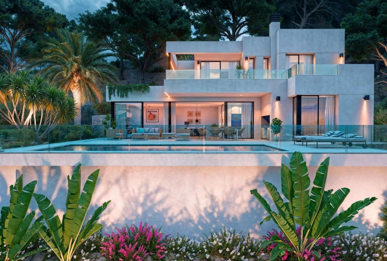 3 bedroom Villa for sale in Calpe / Calp with pool - € 1,135,000 (Ref: 9838323)