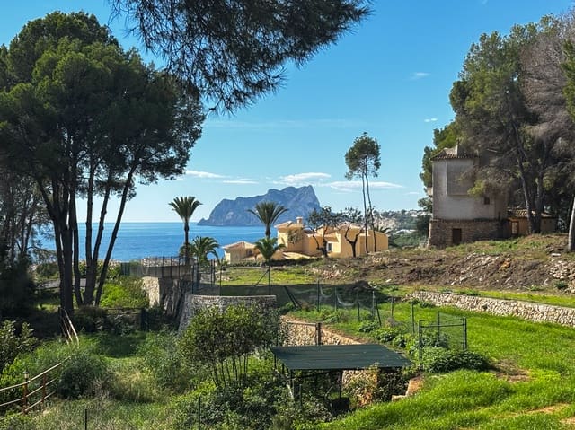 Mark till salu i Moraira, Teulada-Moraira - 800 000 € (Ref: 9882645)