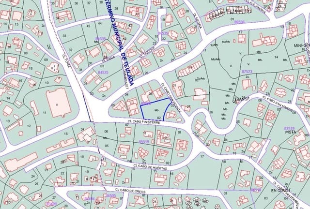 Grunde uden byggetilladelser til salg i Moraira, Teulada-Moraira - € 250.000 (Ref: 9929799)