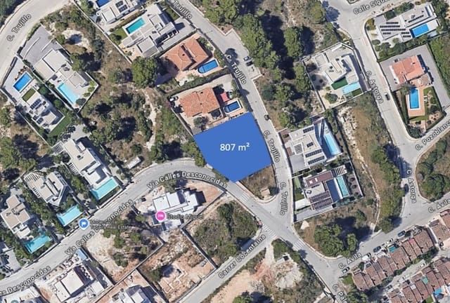 Mark till salu i Moraira, Teulada-Moraira - 325 000 € (Ref: 9929800)