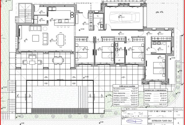 4 soverom Villa til salgs i Calpe / Calp med svømmebasseng - € 1 750 000 (Ref: 9939049)