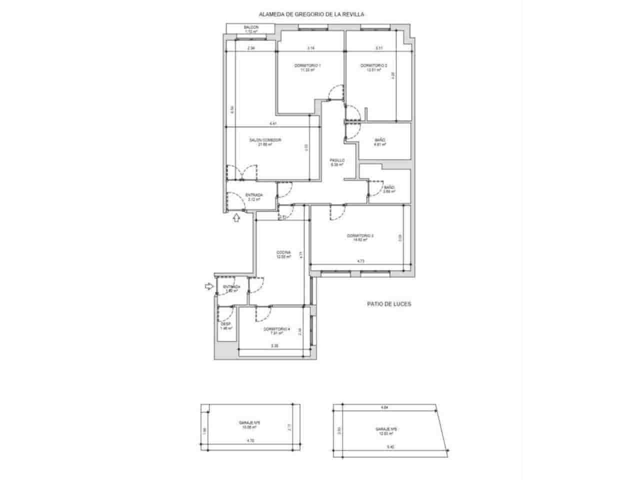 4 chambre Appartement à vendre à Bilbao avec garage - 682 000 € (Ref: 10182426)