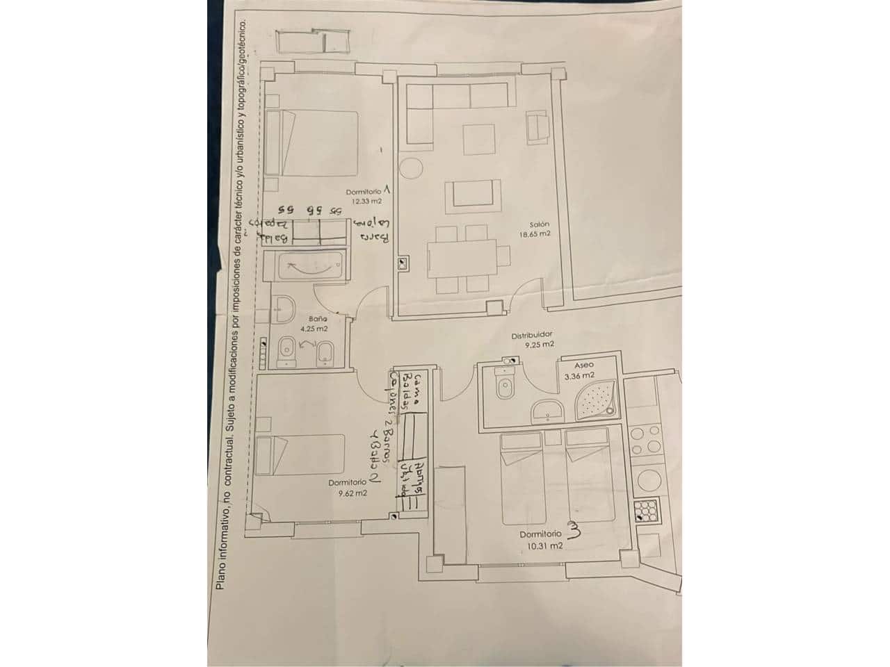 3 slaapkamer Flat te koop in Santander met garage - € 372.000 (Ref: 9378596)