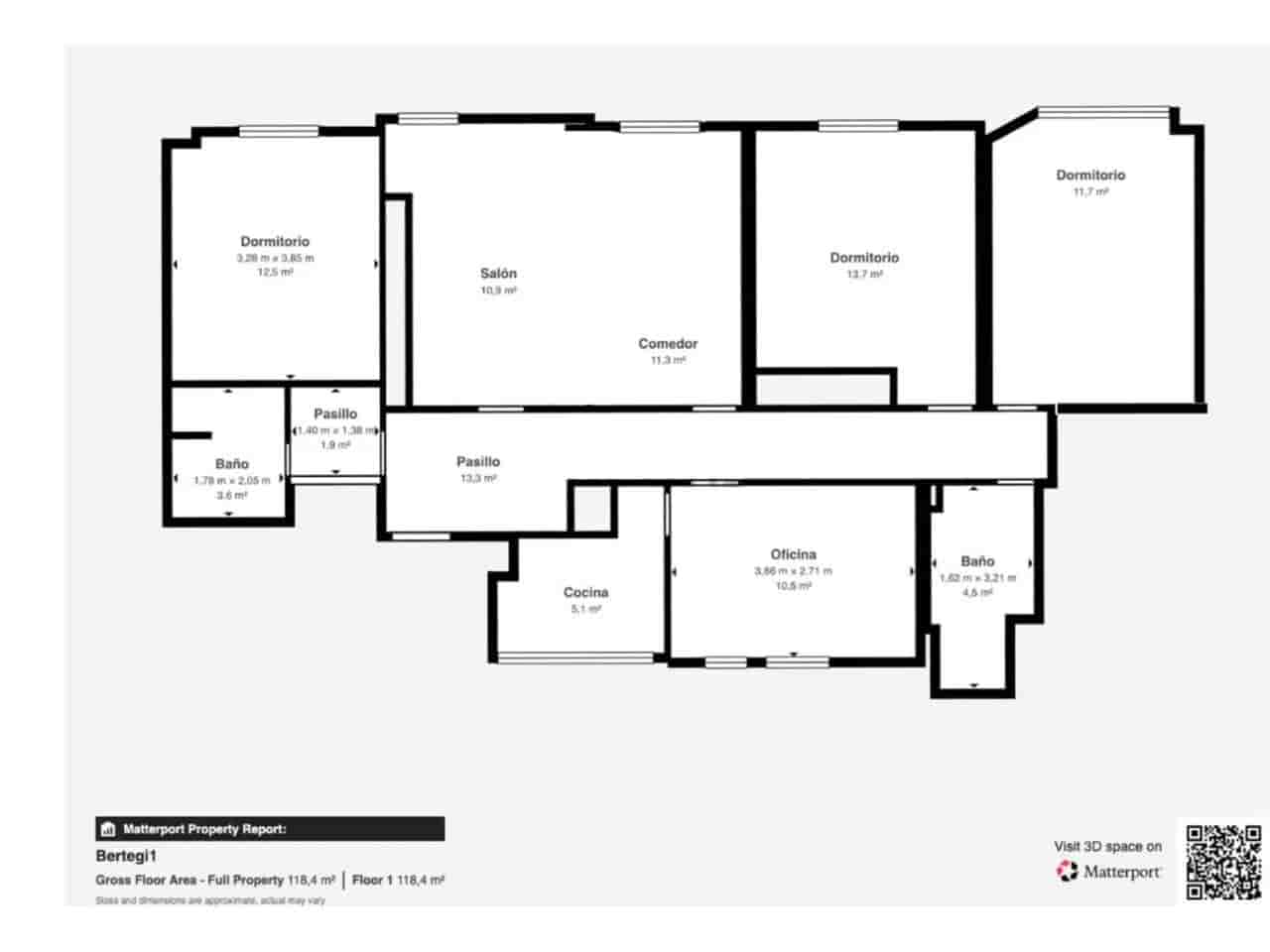 Piso de 4 habitaciones en Bilbao en venta con garaje - 698.000 € (Ref: 9685641)