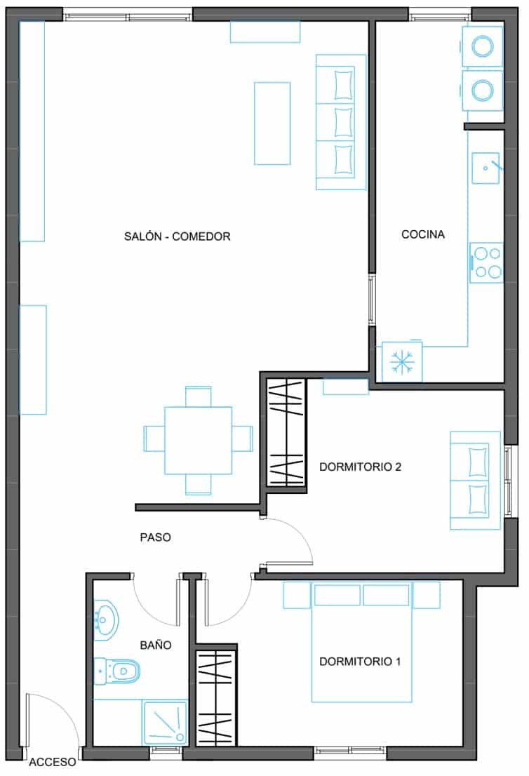 Apartamento de 2 habitaciones en Guardamar del Segura en venta con garaje - 329.000 € (Ref: 10044454)