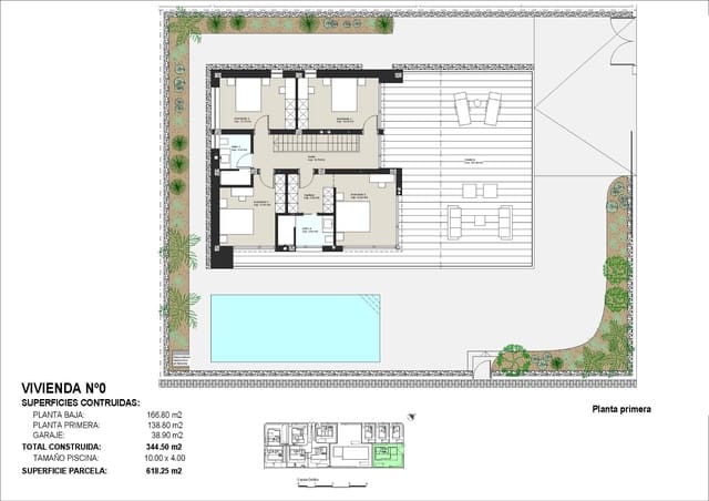5 soveværelse Villa til salg i El Mojon, Pilar de la Horadada med swimmingpool garage - € 3.600.000 (Ref: 10099651)