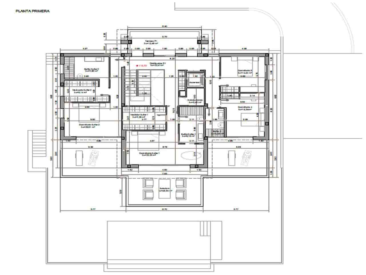 5 sypialnia Willa na sprzedaż w Lo Pepin z basenem garażem - 2 300 000 € (Ref: 5989493)