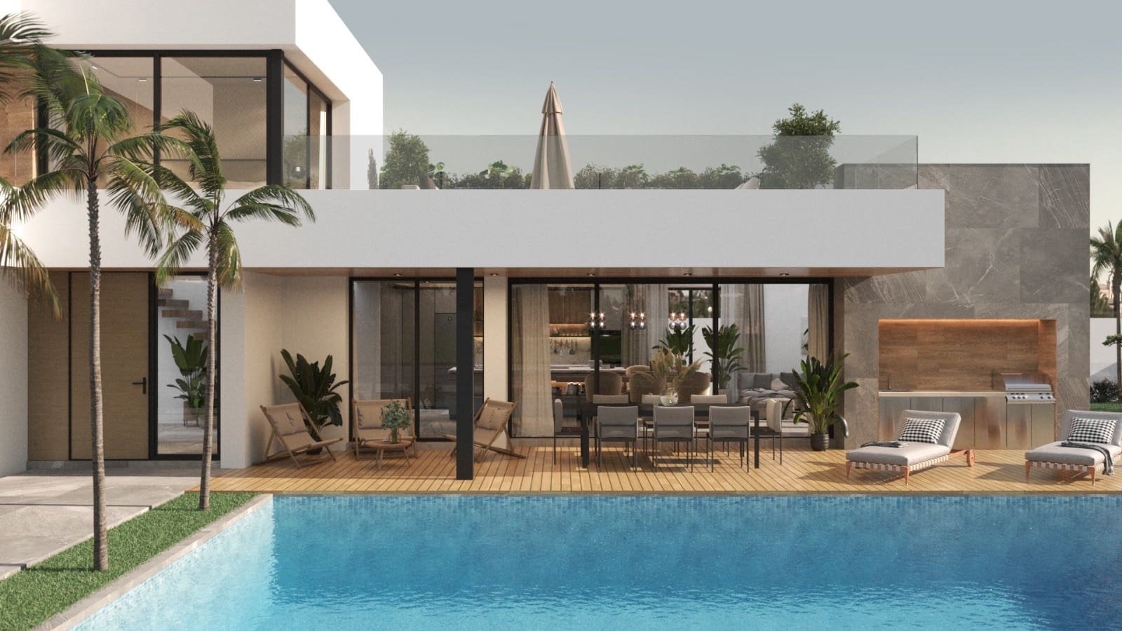 5 Zimmer Villa zu verkaufen in Ciudad Quesada mit Pool Garage - 1.500.000 € (Ref: 8023876)