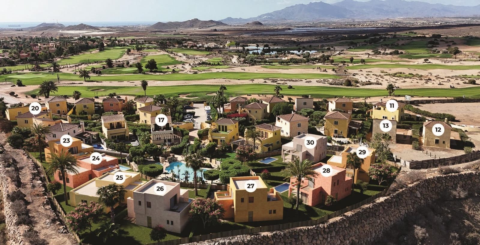 3 soveværelse Villa til salg i Desert Springs med swimmingpool garage - € 455.000 (Ref: 9215896)