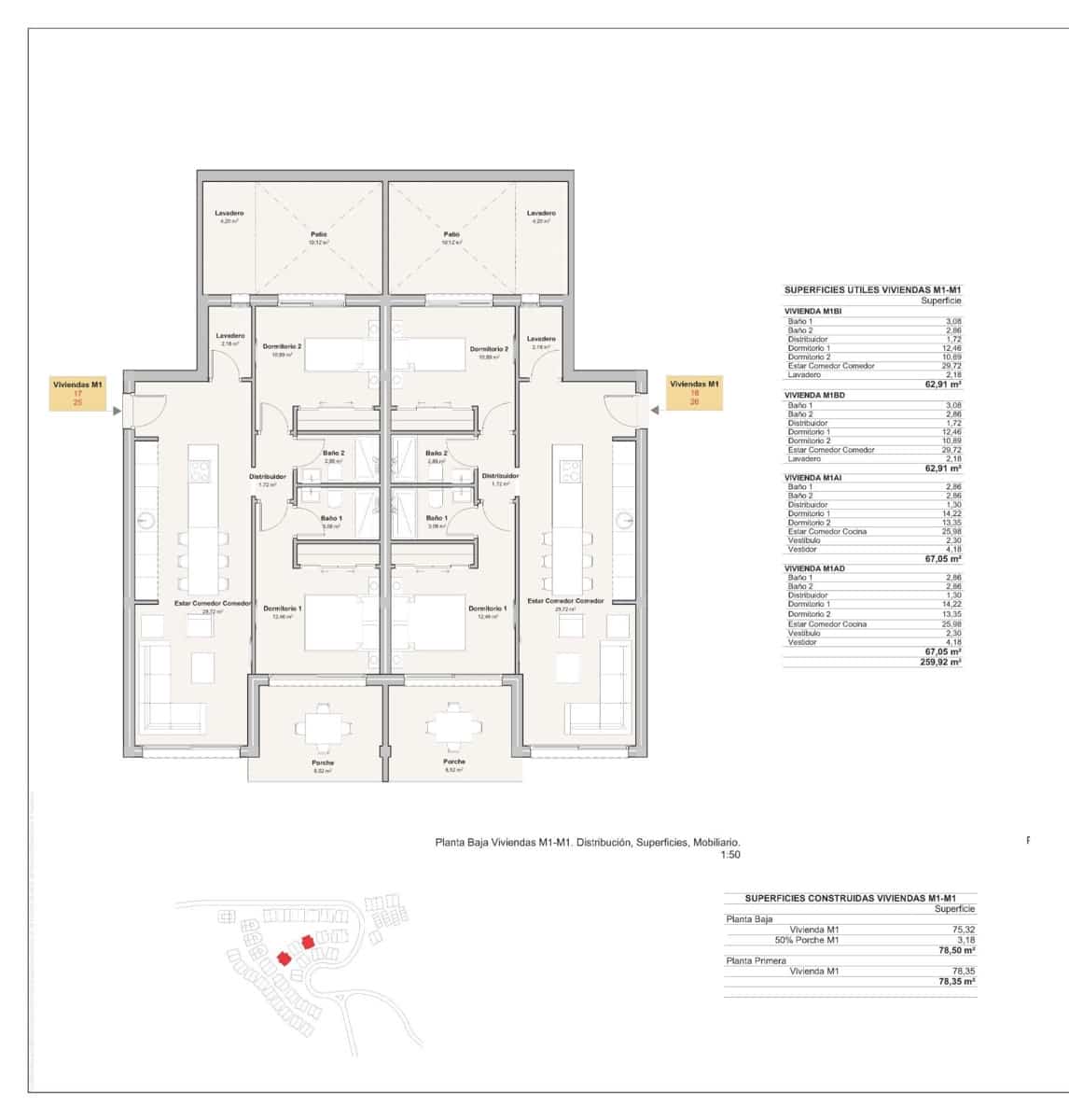 2 sovrum Lägenhet till salu i Mojacar med pool garage - 310 000 € (Ref: 9215940)