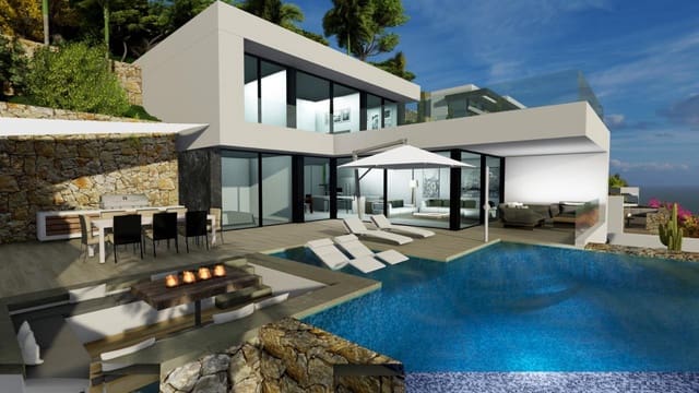 Chalet de 4 habitaciones en Maryvilla, Calpe / Calp en venta con piscina - 1.550.000 € (Ref: 9216512)