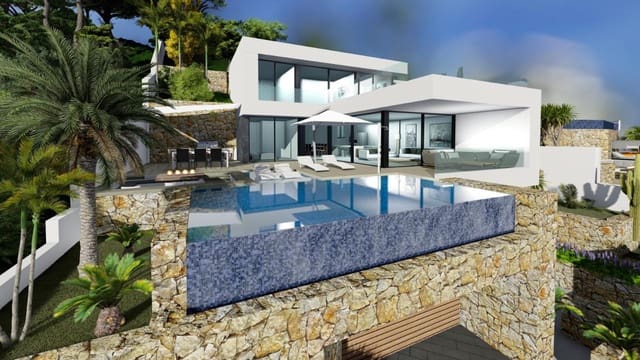 Chalet de 4 habitaciones en Maryvilla, Calpe / Calp en venta con piscina - 1.550.000 € (Ref: 9216512)