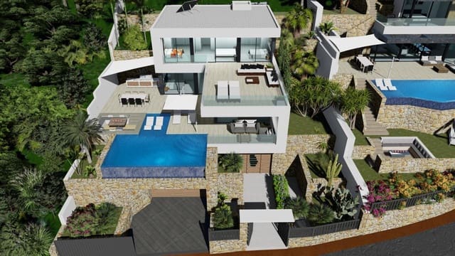 Chalet de 4 habitaciones en Maryvilla, Calpe / Calp en venta con piscina - 1.550.000 € (Ref: 9216512)