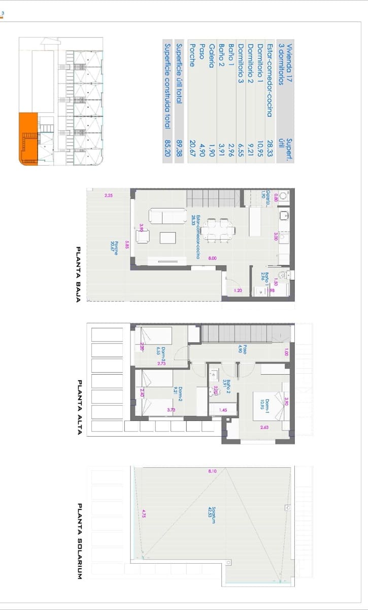 3 slaapkamer Huis te koop in Orihuela Costa met zwembad garage - € 363.500 (Ref: 9216515)