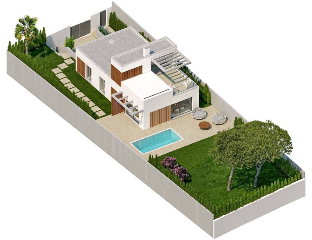 3 sypialnia Willa na sprzedaż w Finestrat z basenem - 790 000 € (Ref: 9232296)