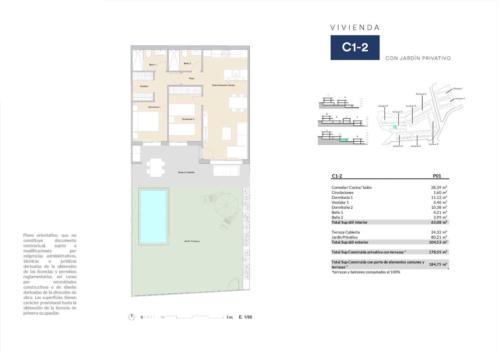2 soveværelse Lejlighed til salg i Alfaz del Pi / L'Alfas del Pi med swimmingpool garage - € 293.000 (Ref: 9246332)