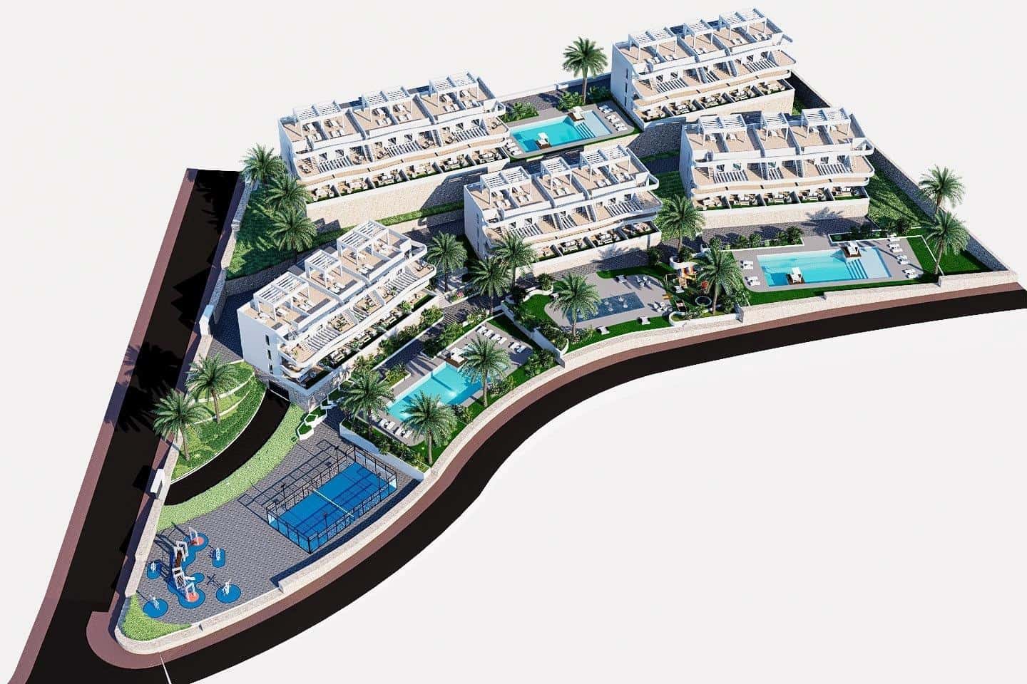 2 sypialnia Apartament na sprzedaż w Finestrat z basenem garażem - 402 900 € (Ref: 9346849)