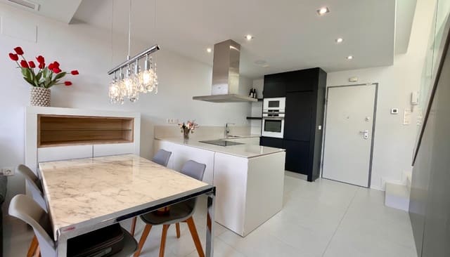 3 soveværelse Semi-Rækkehus til salg i Los Dolses, Orihuela med swimmingpool garage - € 585.000 (Ref: 9432140)