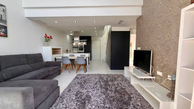 3 soveværelse Semi-Rækkehus til salg i Los Dolses, Orihuela med swimmingpool garage - € 585.000 (Ref: 9432140)