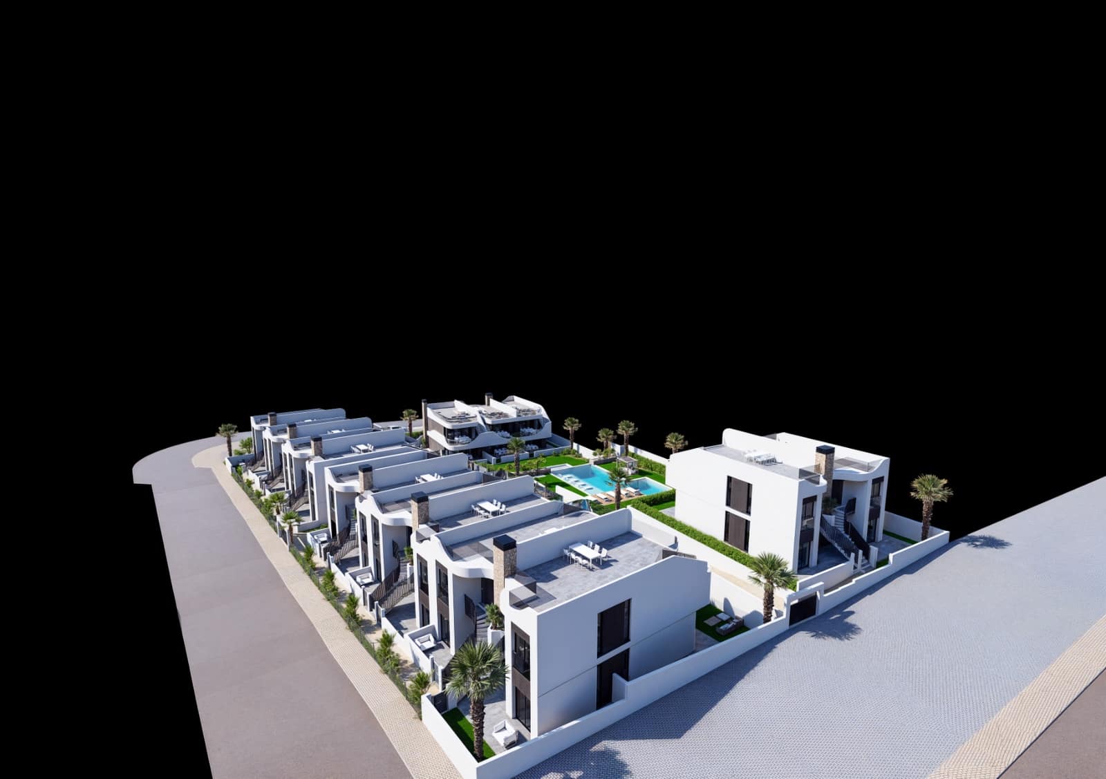 2 makuuhuone Bungalow myytävänä paikassa San Miguel de Salinas mukana uima-altaan 
autotalli - 199 000 € (Ref: 9470902)