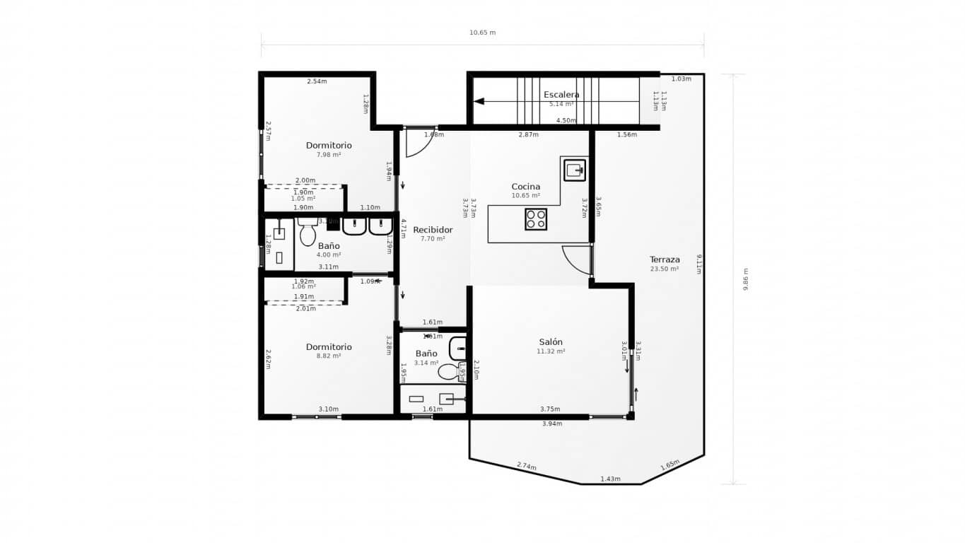 2 slaapkamer Appartement te koop in San Miguel de Salinas met zwembad - € 299.000 (Ref: 9475915)