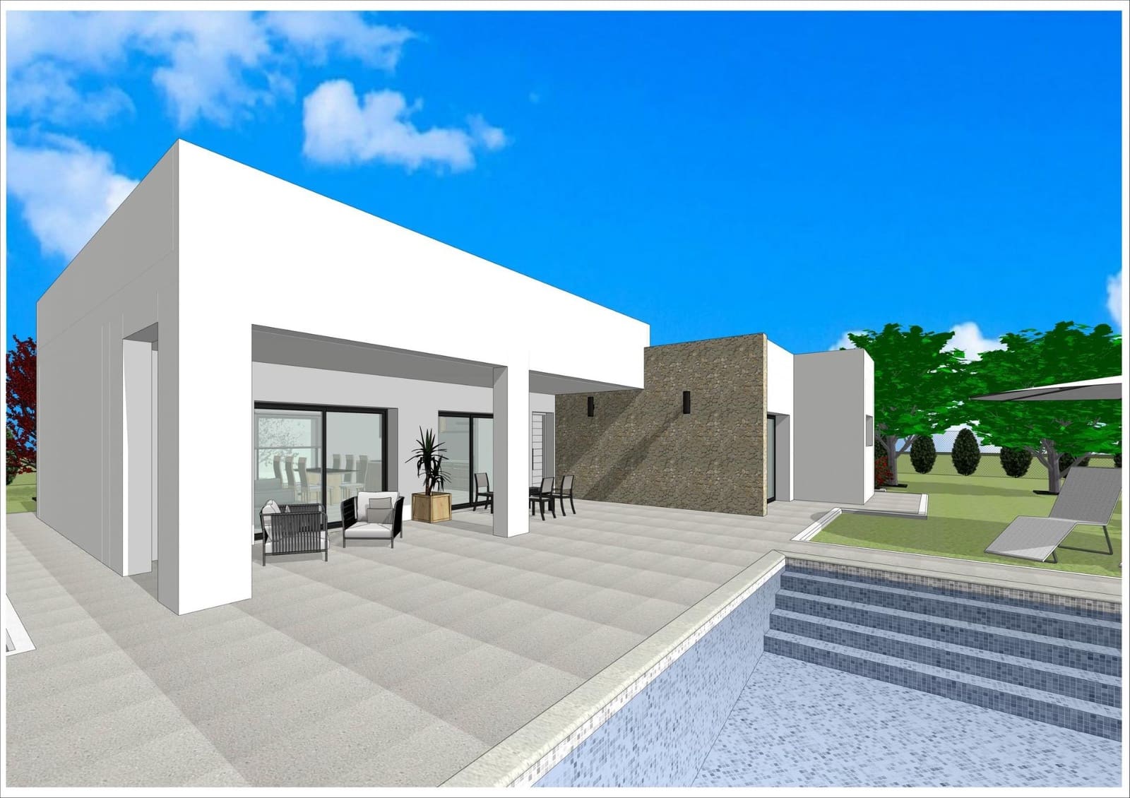 3 camera da letto Villa in vendita in Aspe con piscina garage - 518.000 € (Rif: 9485522)