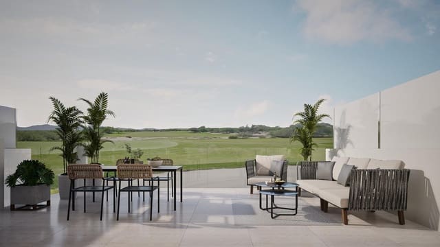 3 Zimmer Villa zu verkaufen in Las Lomas de Rame - Bahía Bella, Los Alcázares mit Pool Garage - 720.000 € (Ref: 9633871)