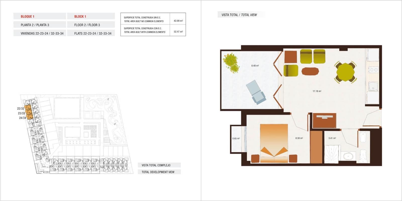 1 camera da letto Appartamento in vendita in Villanueva del Rio Segura con piscina garage - 125.000 € (Rif: 9640125)