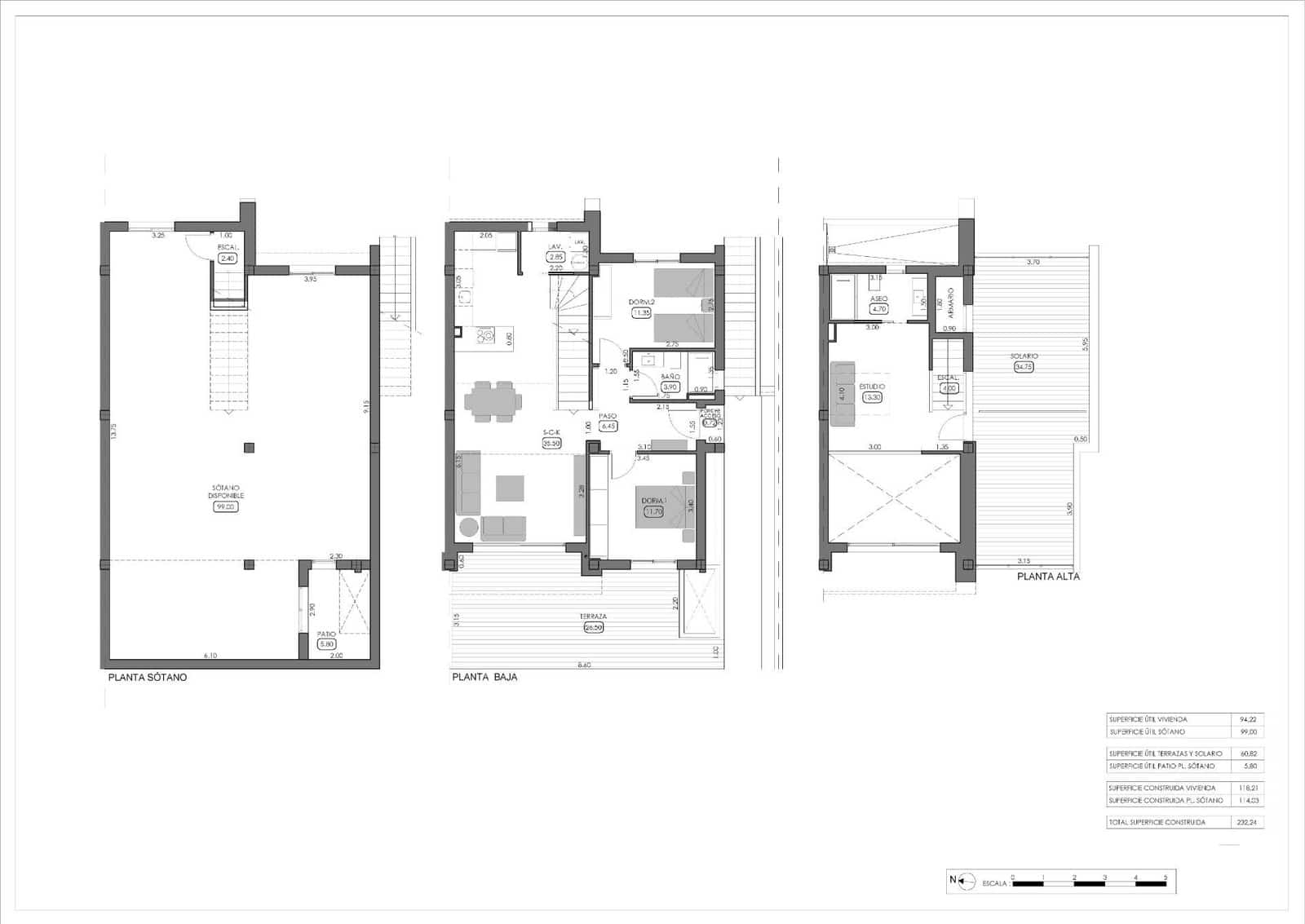 3 bedroom Villa for sale in Algorfa with pool garage - € 573,000 (Ref: 9640150)
