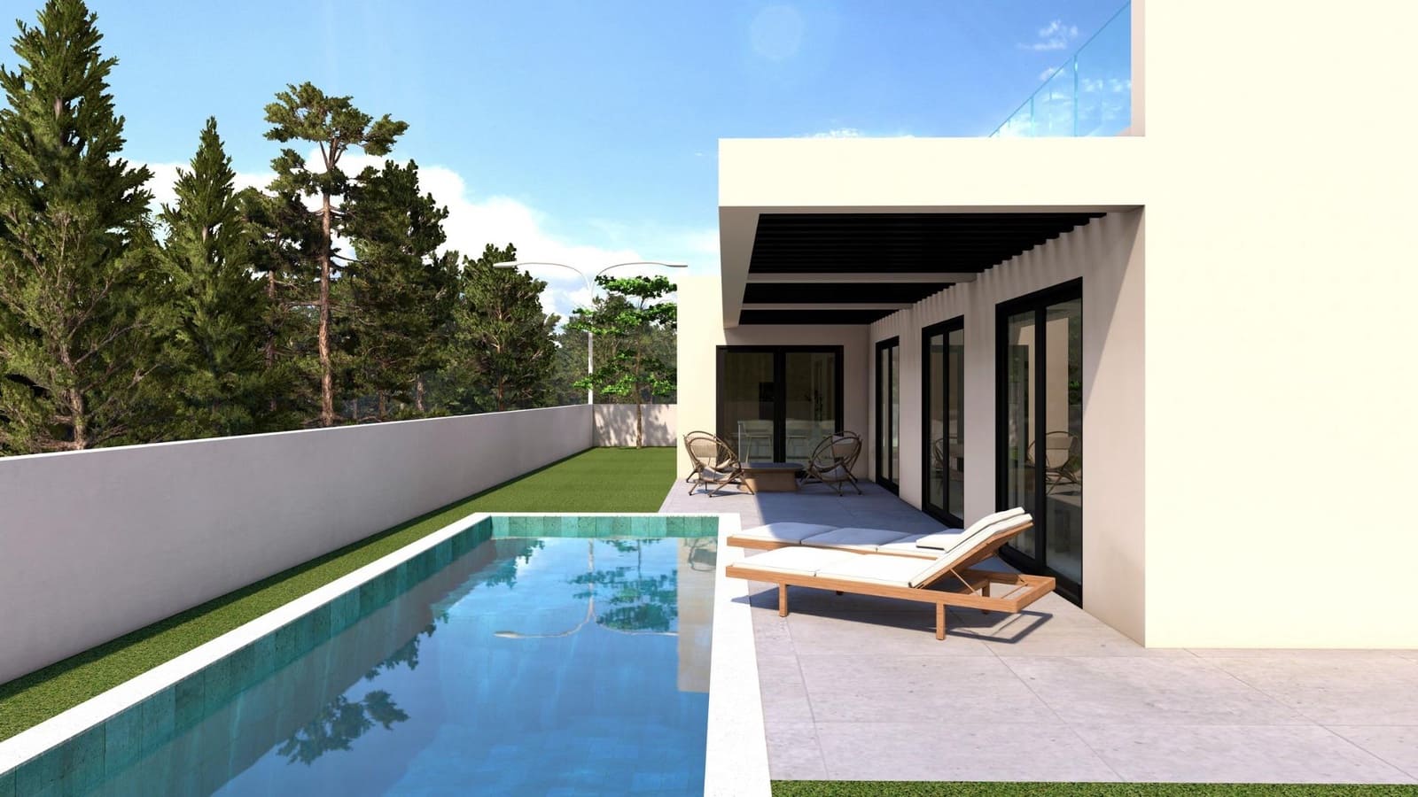 4 soverom Villa til salgs i Finestrat med svømmebasseng garasje - € 849 000 (Ref: 9640223)