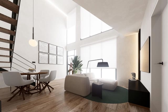 2 Zimmer Apartment zu verkaufen in Carolinas Bajas, Alicante / Alacant Stadt mit Pool - 319.900 € (Ref: 9640224)