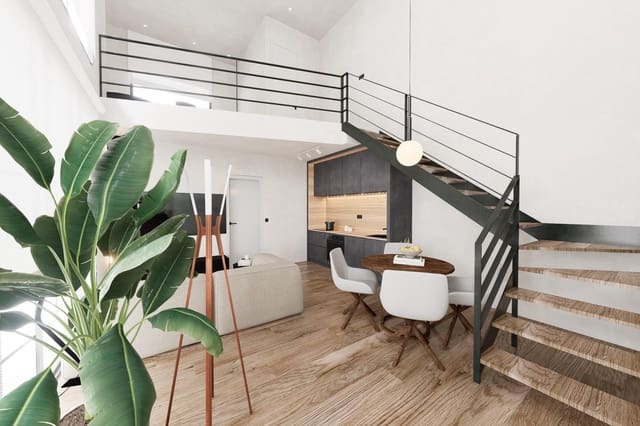 2 Zimmer Apartment zu verkaufen in Carolinas Bajas, Alicante / Alacant Stadt mit Pool - 319.900 € (Ref: 9640224)