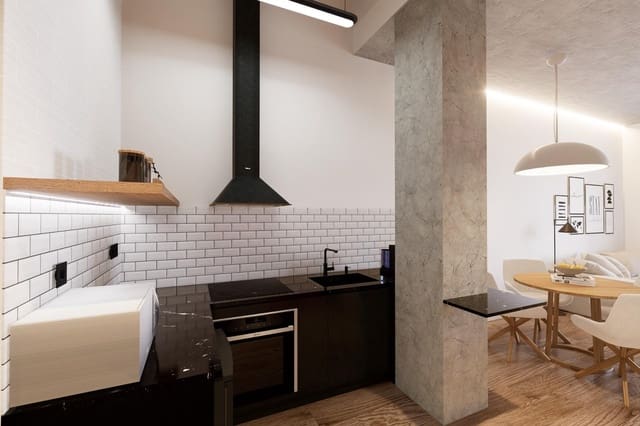 2 Zimmer Apartment zu verkaufen in Carolinas Bajas, Alicante / Alacant Stadt mit Pool - 309.900 € (Ref: 9640225)