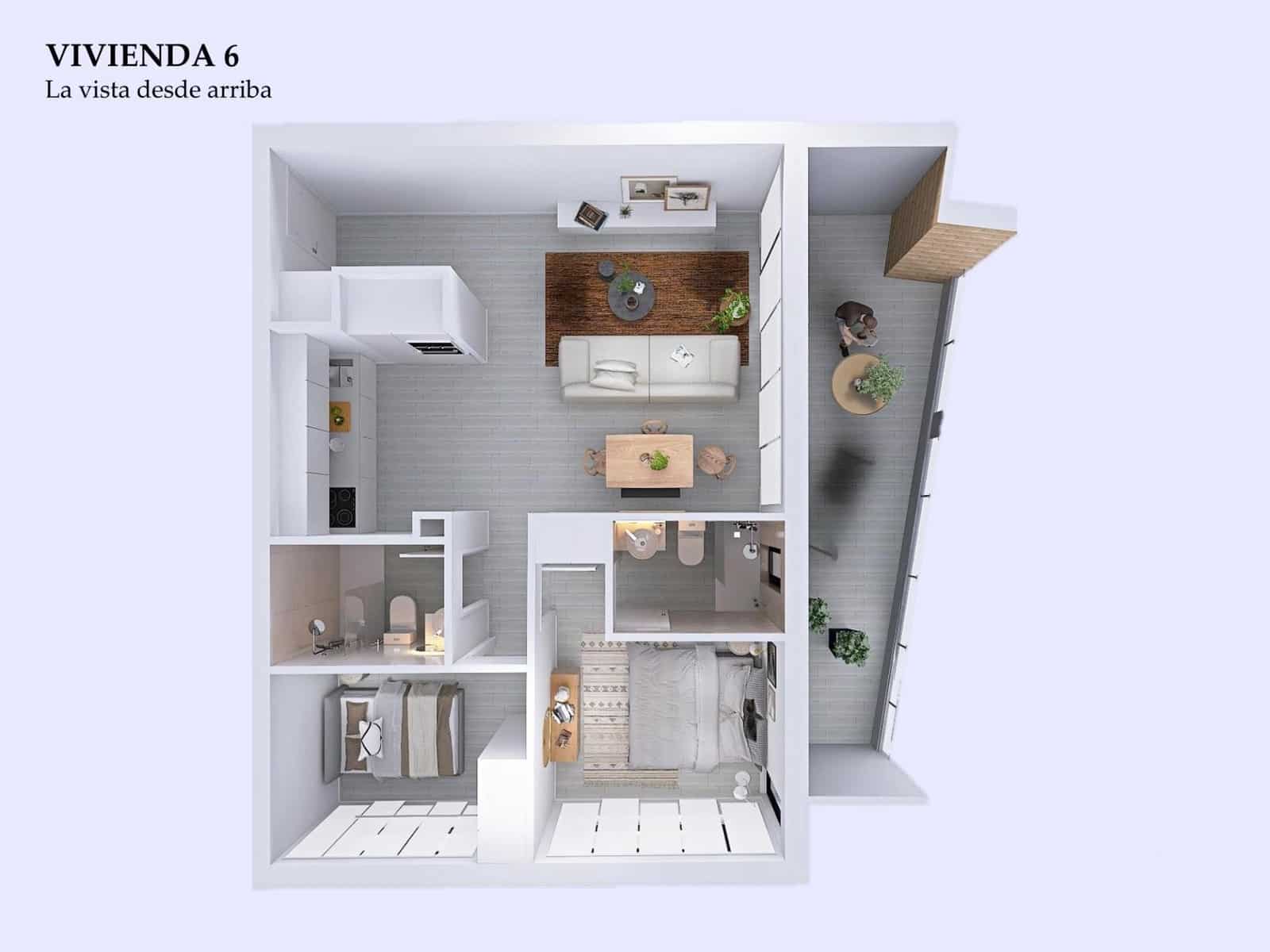 Apartamento de 2 habitaciones en Torrevieja en venta - 275.000 € (Ref: 9647767)