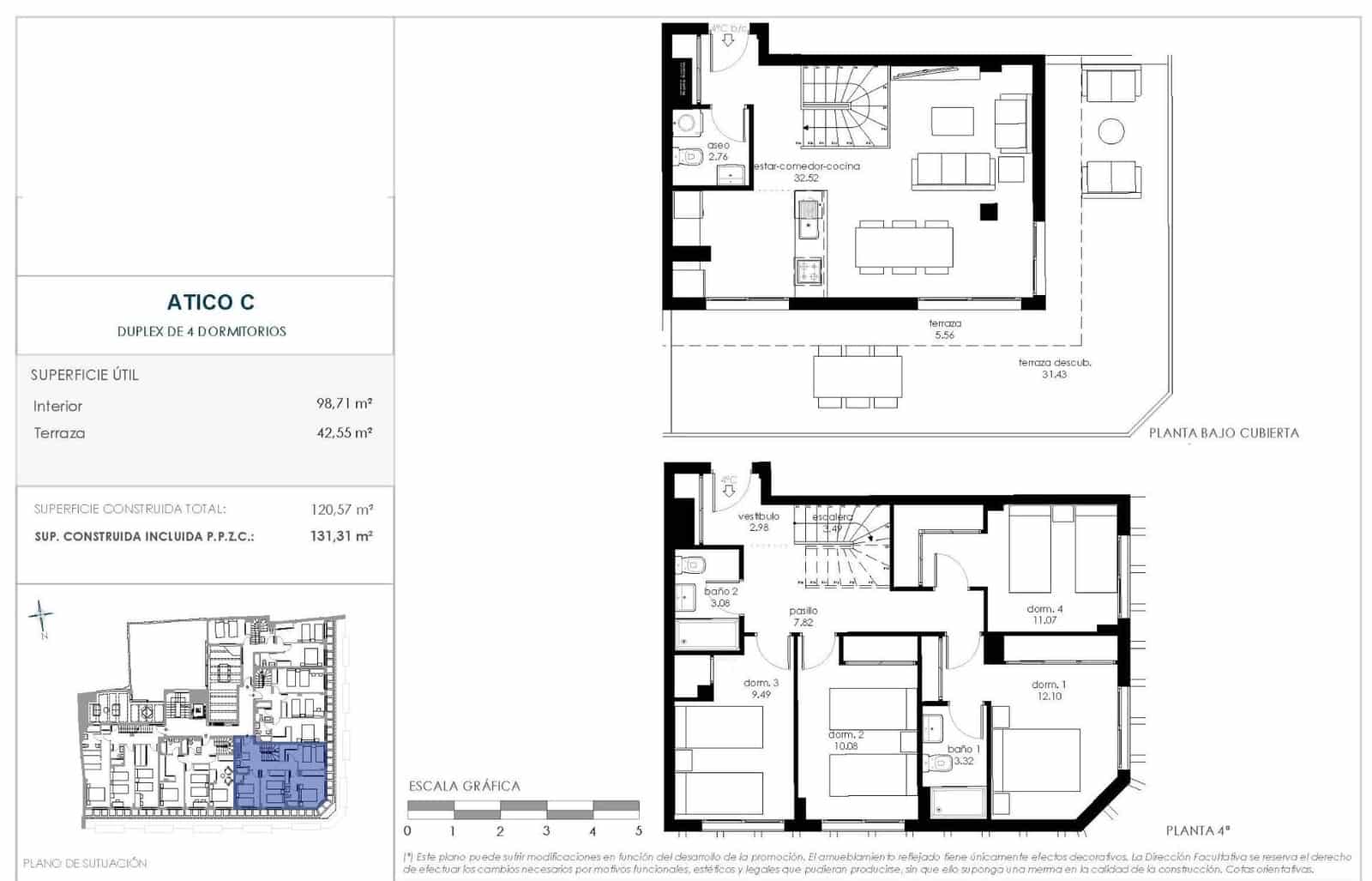 4 bedroom Apartment for sale in Murcia city - € 590,000 (Ref: 9682368)
