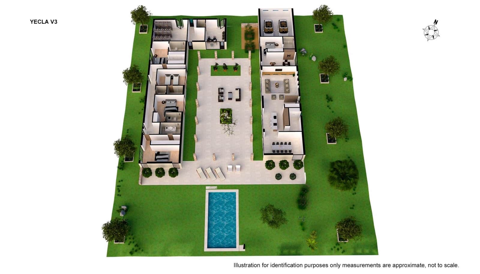 6 camera da letto Villa in vendita in Yecla con piscina - 800.000 € (Rif: 9686045)