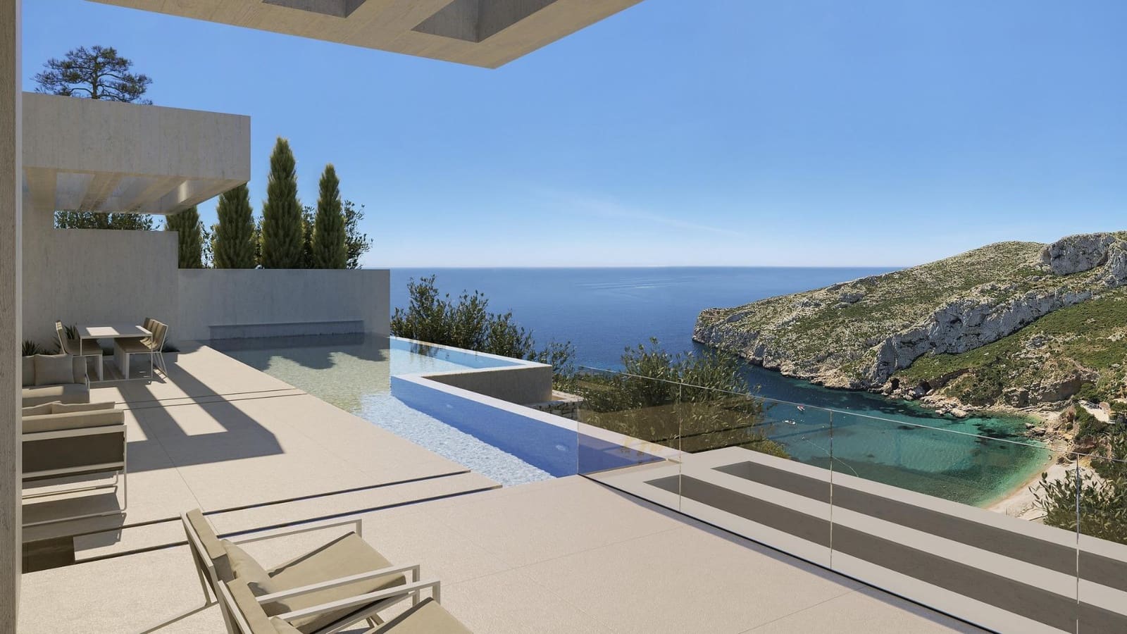 4 soveværelse Villa til salg i Javea / Xabia med swimmingpool - € 4.500.000 (Ref: 9707491)