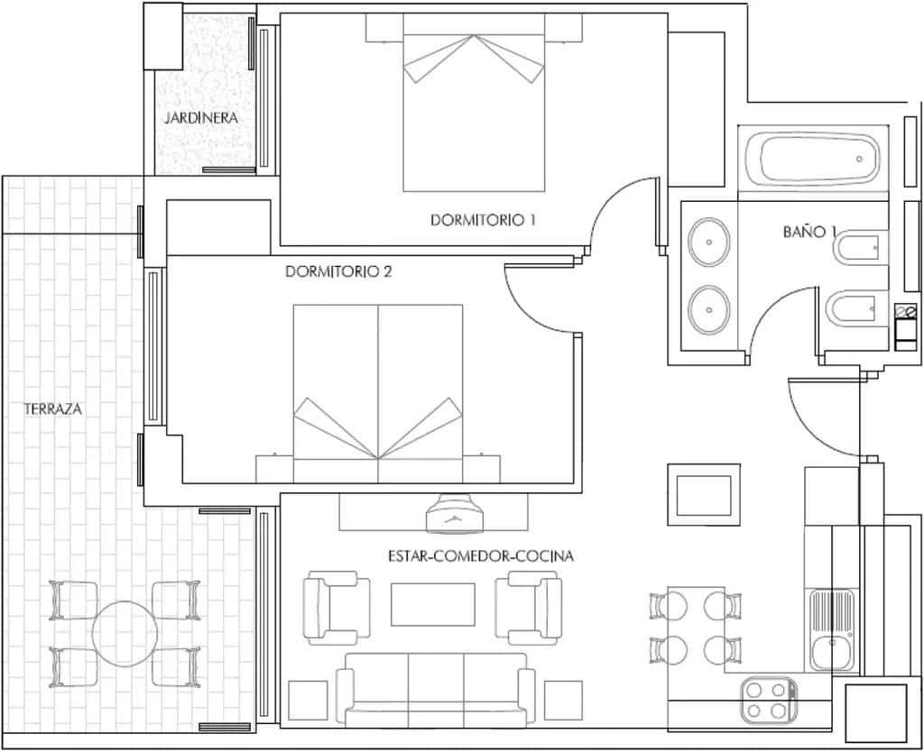 2 bedroom Apartment for sale in Puerto del Rey with pool garage - € 158,000 (Ref: 9783163)