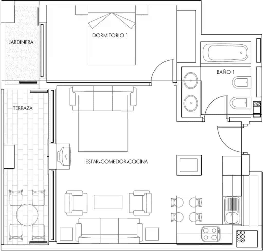 1 sovrum Lägenhet till salu i Puerto del Rey med pool garage - 140 000 € (Ref: 9783166)